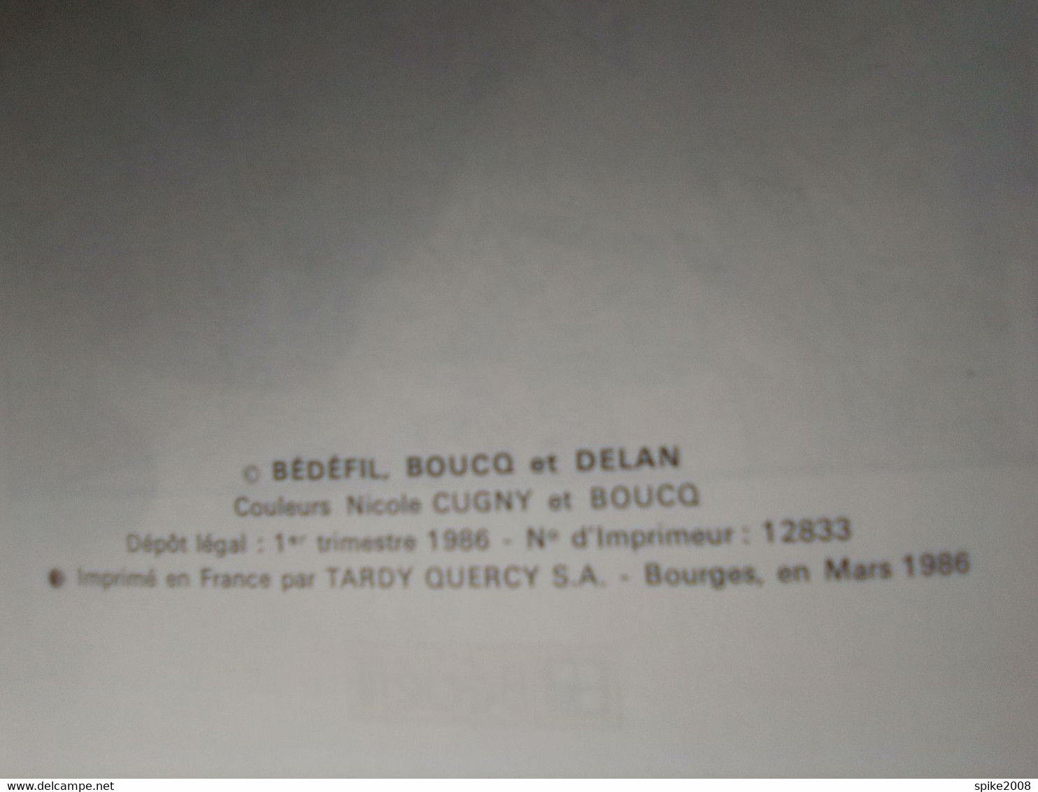 Belle Ré-éd. 1986 PAS DE DEO GRATIAS POUR ROCK MASTARD Par BOUCQ Et DELAN - Boucq