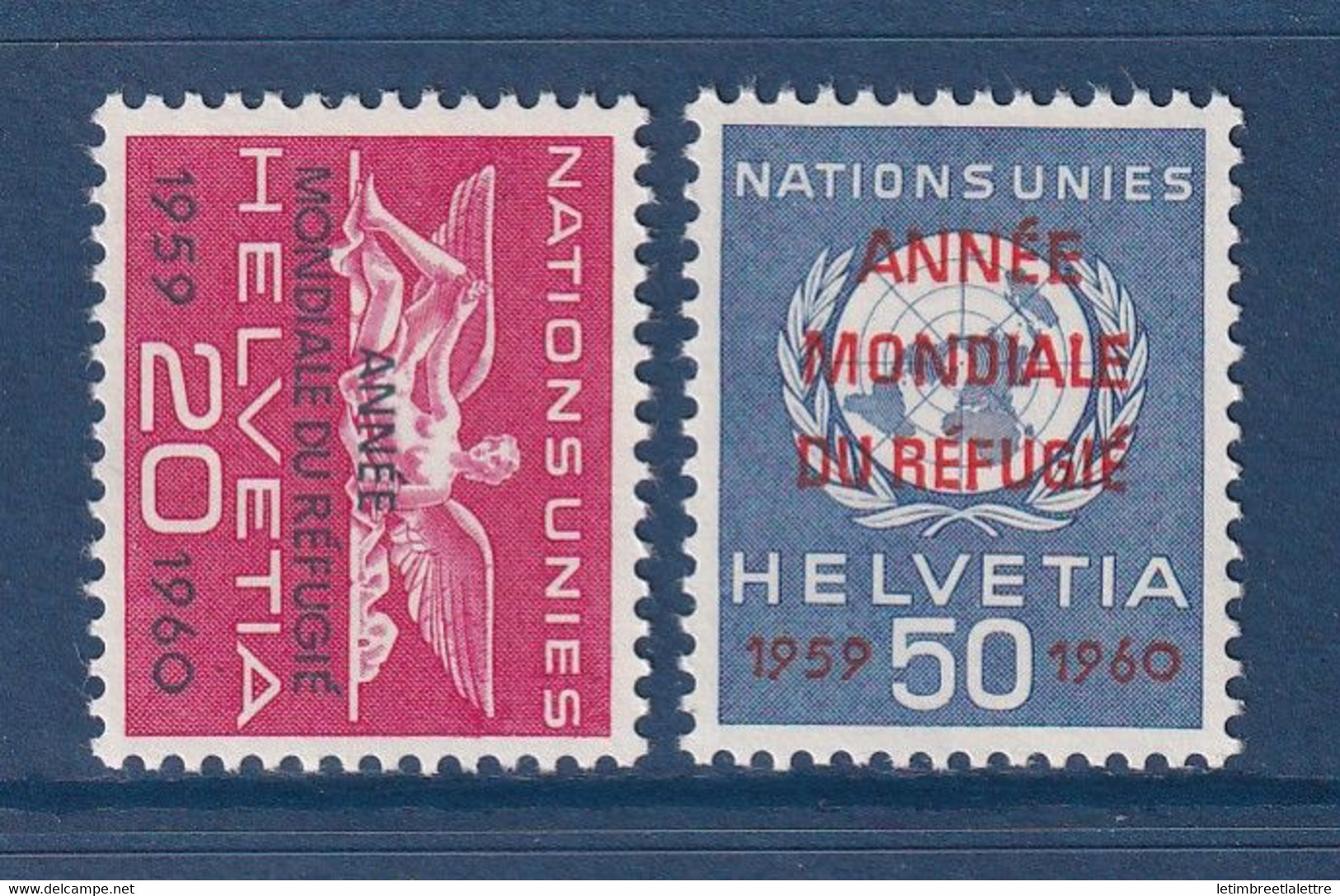 ⭐ Suisse - YT Service N° 408 Et 409 ** - Neuf Sans Charnière - 1960 ⭐ - Officials