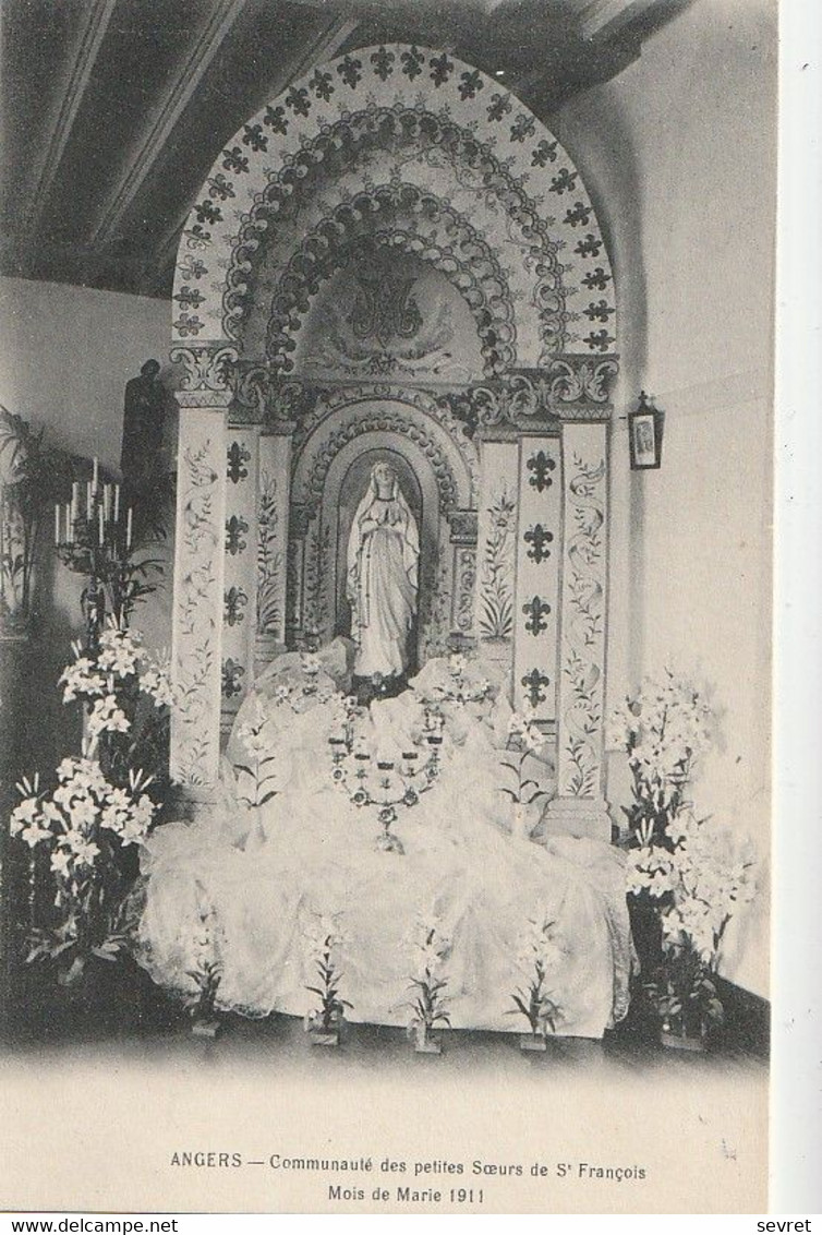 ANGERS. - Communauté Des Petites Soeurs De St-François. Mois De Marie 1911 - Angers