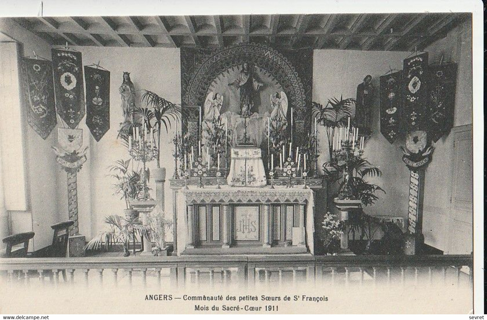 ANGERS. - Communauté Des Petites Soeurs De St-François. Mois Du Sacré-Coeur 1911 - Angers