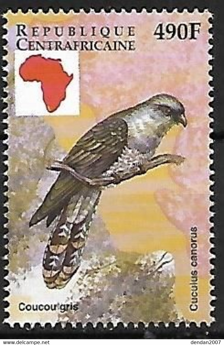 Central Africa - MNH ** 1999 :   Common Cuckoo  -  Cuculus Canorus - Cuckoos & Turacos