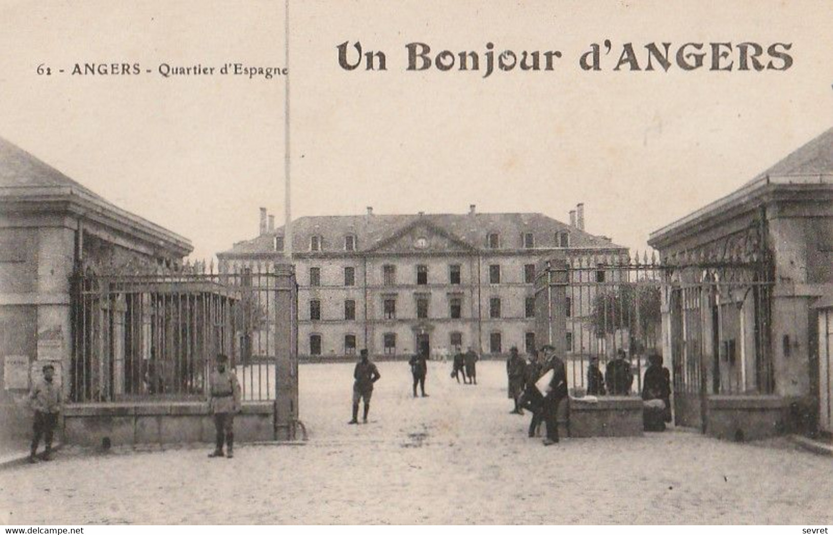 ANGERS. - Quartier D'Espagne. - Un Bonjour D'ANGERS - Angers