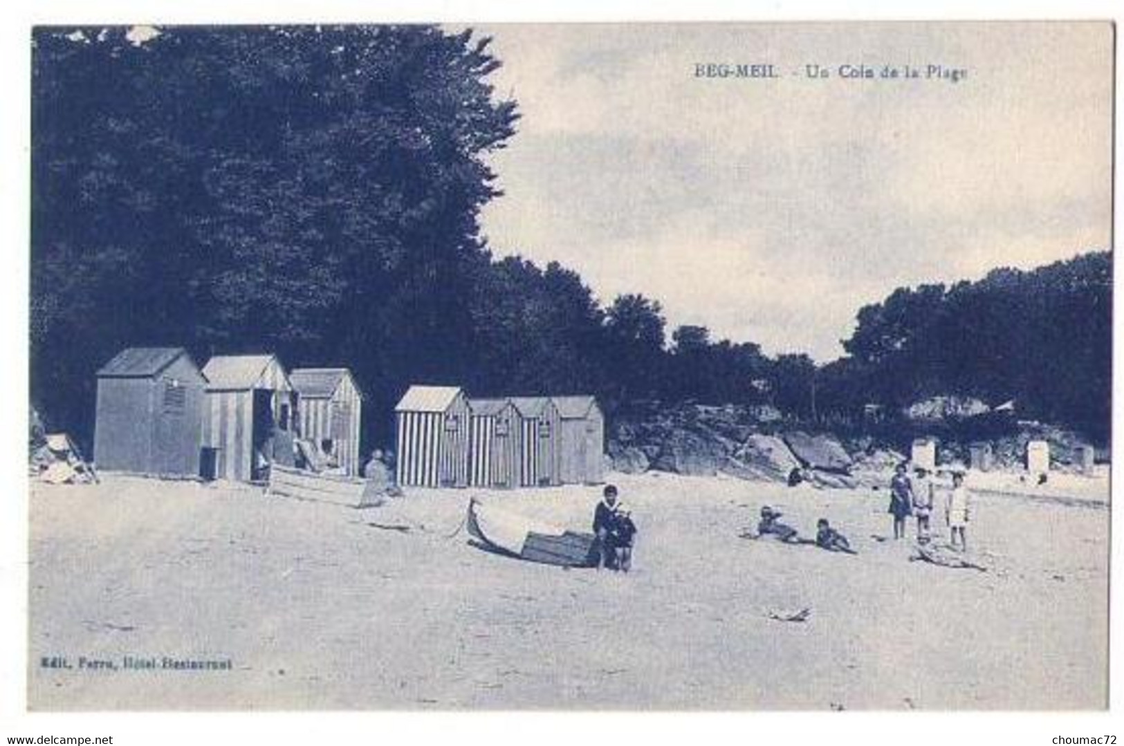 (29) 968, Beg-Meil, Perru, Un Coin De La Plage - Beg Meil