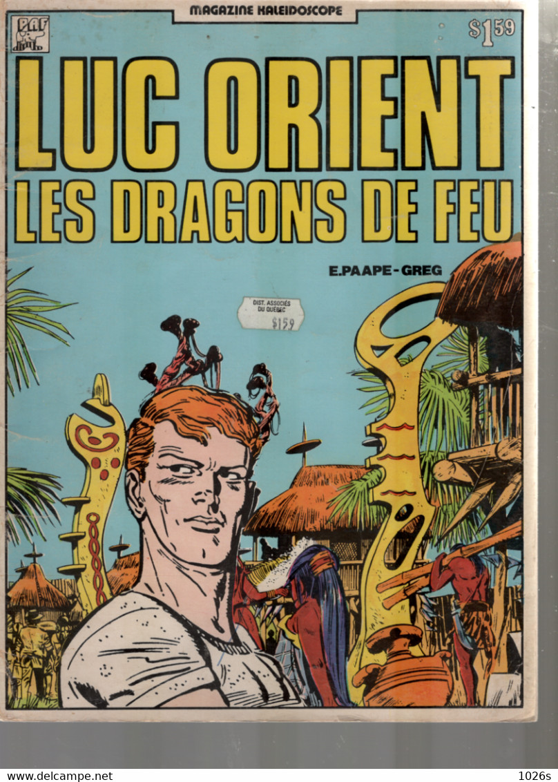 BD. LUC ORIENT - LES DRAGONS DE FEU - .E.O 1979 - Luc Orient