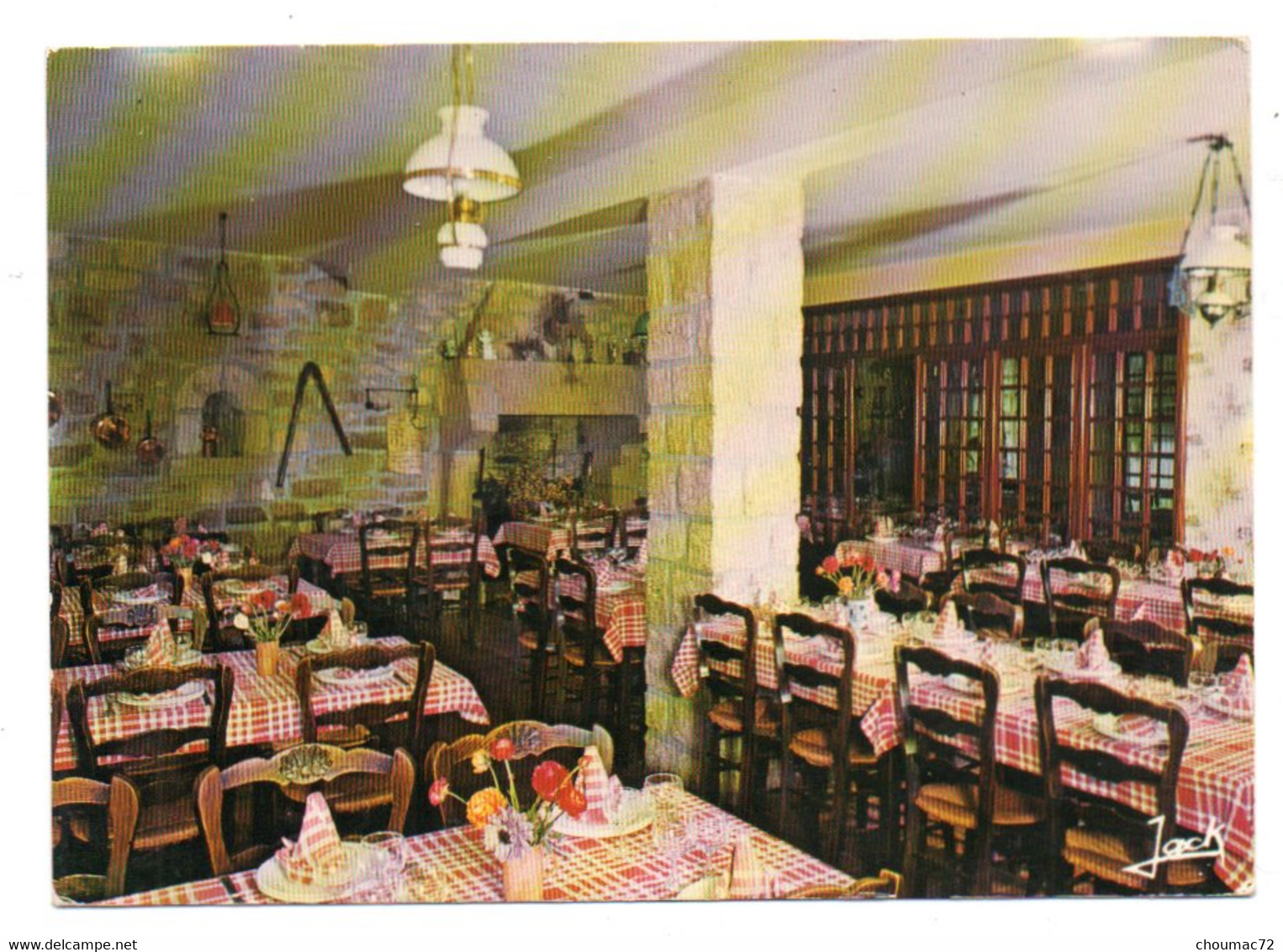 GF (29) 1628, Guerlesquin, Jack, Hotel Restaurant Des Monts D'Arrée, MT Guéguen - Guerlesquin