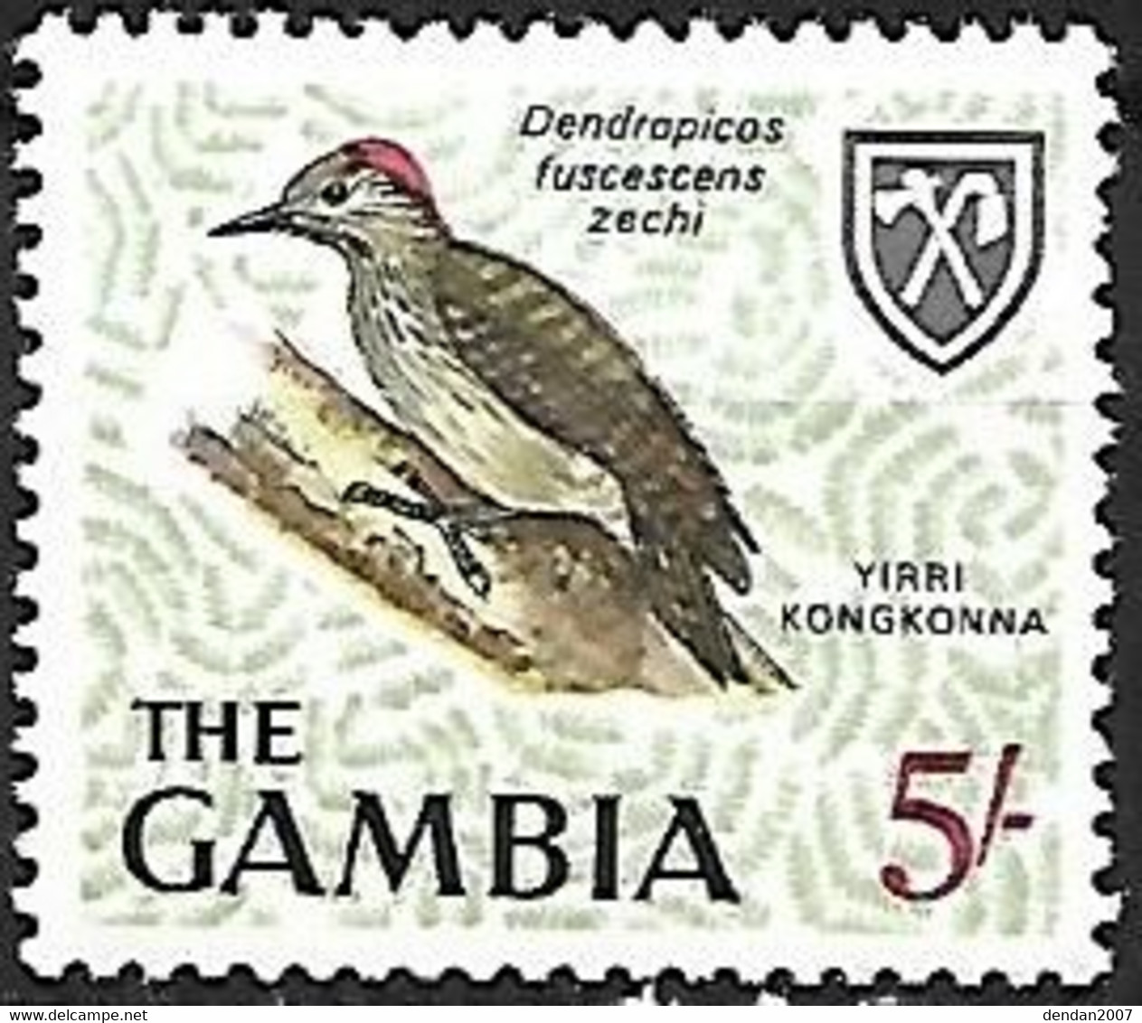 Gambia - MNH **  1966 :   Cardinal Woodpecker   - Dendropicos Fuscescens - Pics & Grimpeurs