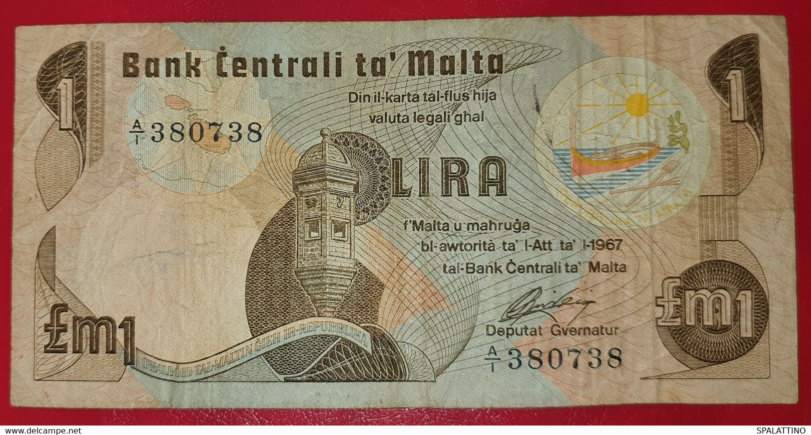 MALTA- 1 LIRA - Malta