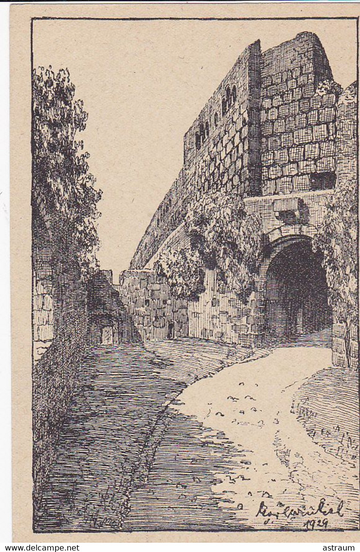 Cpa -all- Burg Müzenberg (oberh.) - Illustrator 1929 -verlag Franzmathes-- - Obertshausen