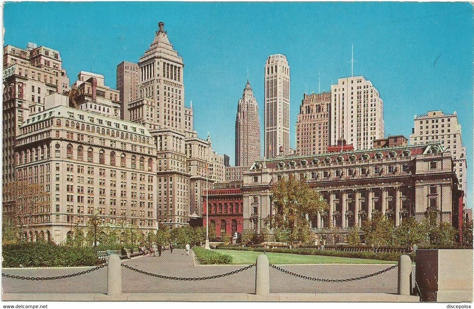 AC2629 New York - Battery Park / Viaggiata 1962 - Parks & Gardens