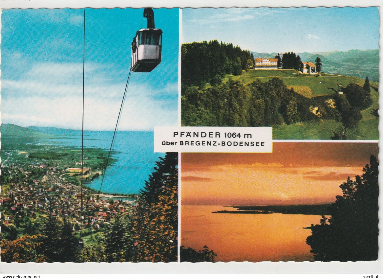 Bregenz, Pfänder, Bodensee, Vorarlberg, Österreich - Bregenz