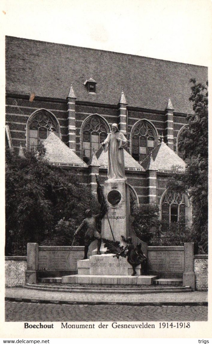 Boechout - Monument Der Gesneuvelden (1914-1918) - Boechout