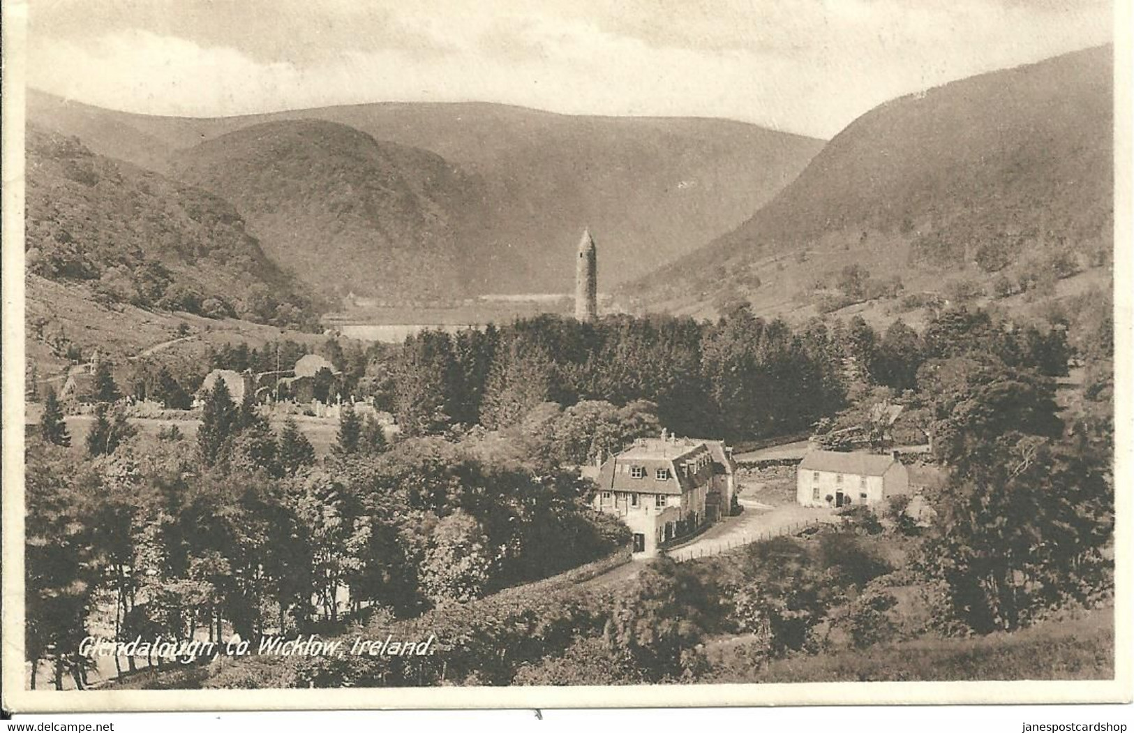 GLENDALOUGH - COUNTY WICKLOW - PUBLISHED BY FURGUS 0'CONNOR NO. 12a - Wicklow