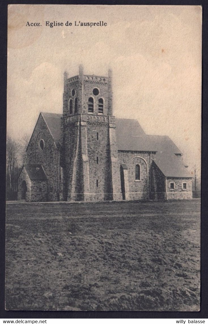 +++ CPA - ACOZ - Eglise De L'Ausprelle    // - Gerpinnes