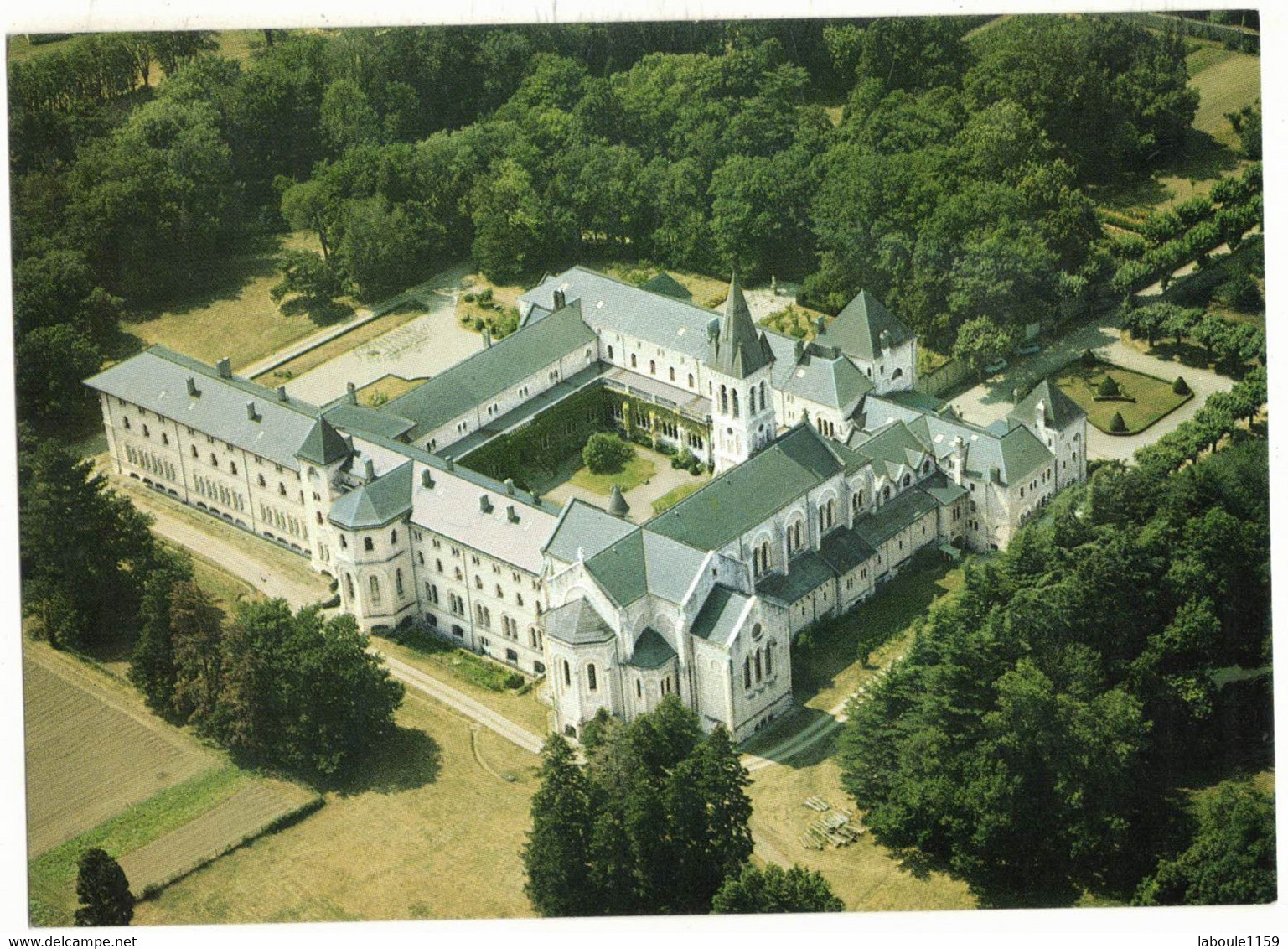 81 - TARN - DOURGNE : ABBAYE De STE SCHOLASTIQUE - VUE AÉRIENNE - Dourgne