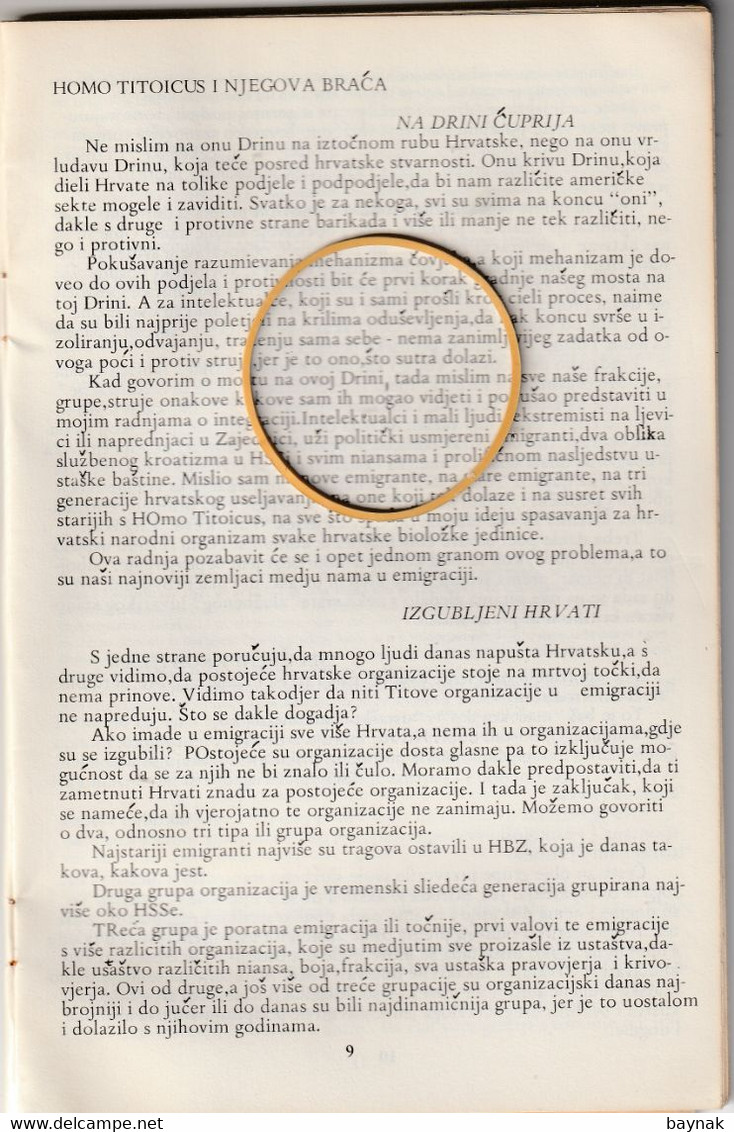 CROATIA  --  NDH, NEZAVISNA DRZ. HRV. - BOOK:  MIRKO MEHES ,, TRAZIM HRVATE ,,-   USTASHA  EMIGRATION  --  RRR! - Andere & Zonder Classificatie