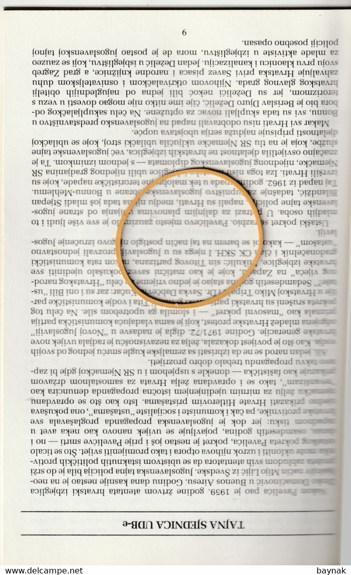 CROATIA  --  NDH, NEZAVISNA DRZ. HRV. - BOOK:  H. P. RULLMANN  ,, UBISTVA NAREDENA IZ BEOGRADA  -  USTASHA  EMIGRATION - Andere & Zonder Classificatie