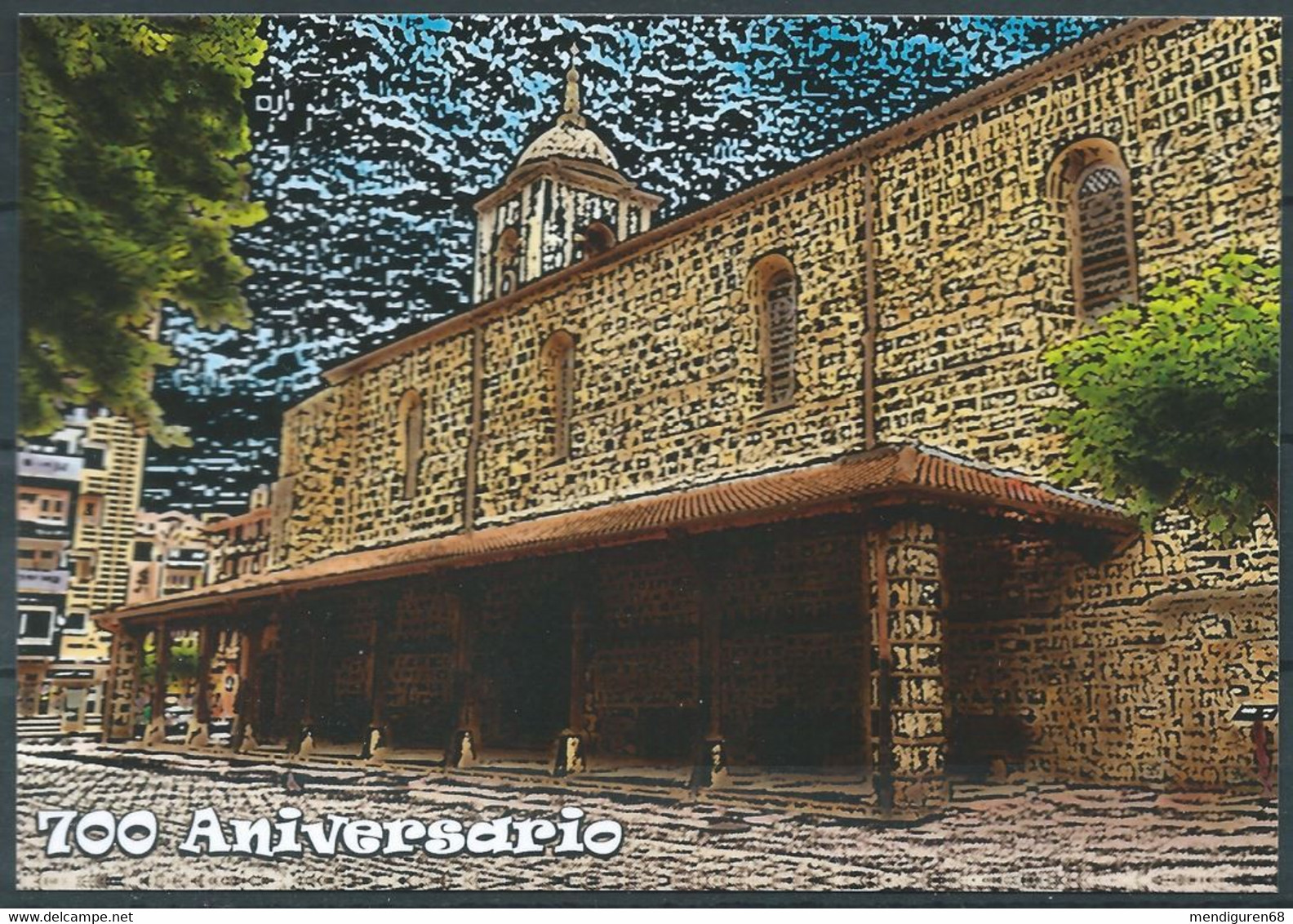 ESPAGNE SPANIEN SPAIN ESPAÑA 2022 PHILATELIC EXHIBITION 700 YEARS OF SAN VICENTE DE BARAKALDO (BIZKAIA) - 1931-....