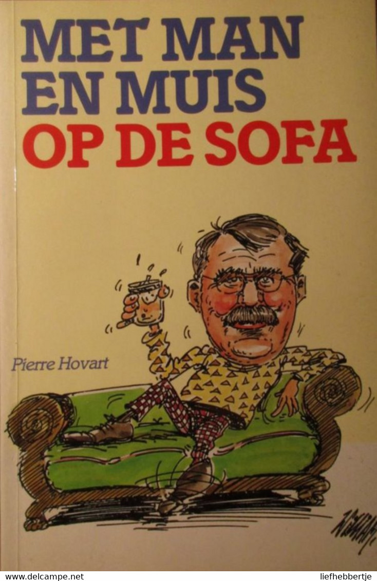 Met Man En Muis Op De Sofa - Door Pierre Hovart - 1996 - Humor - Other & Unclassified