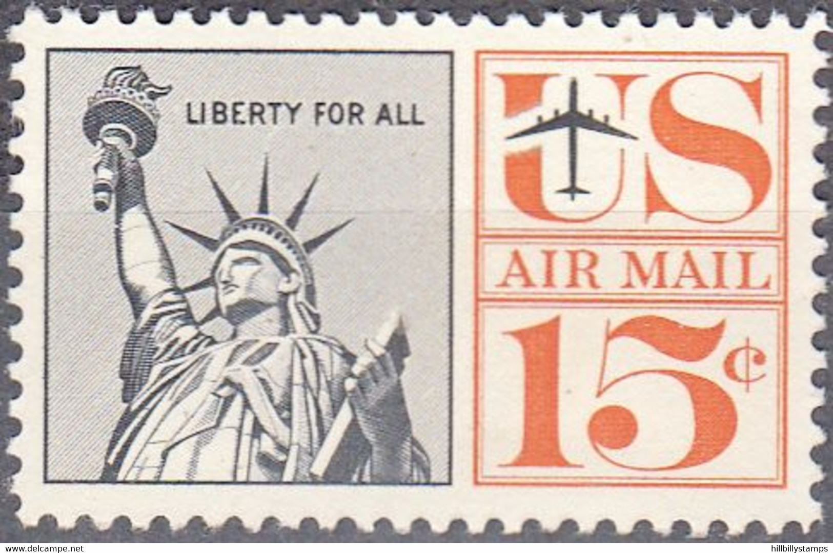 UNITED STATES    SCOTT NO C63  MNH   YEAR  1961 - 2b. 1941-1960 Unused