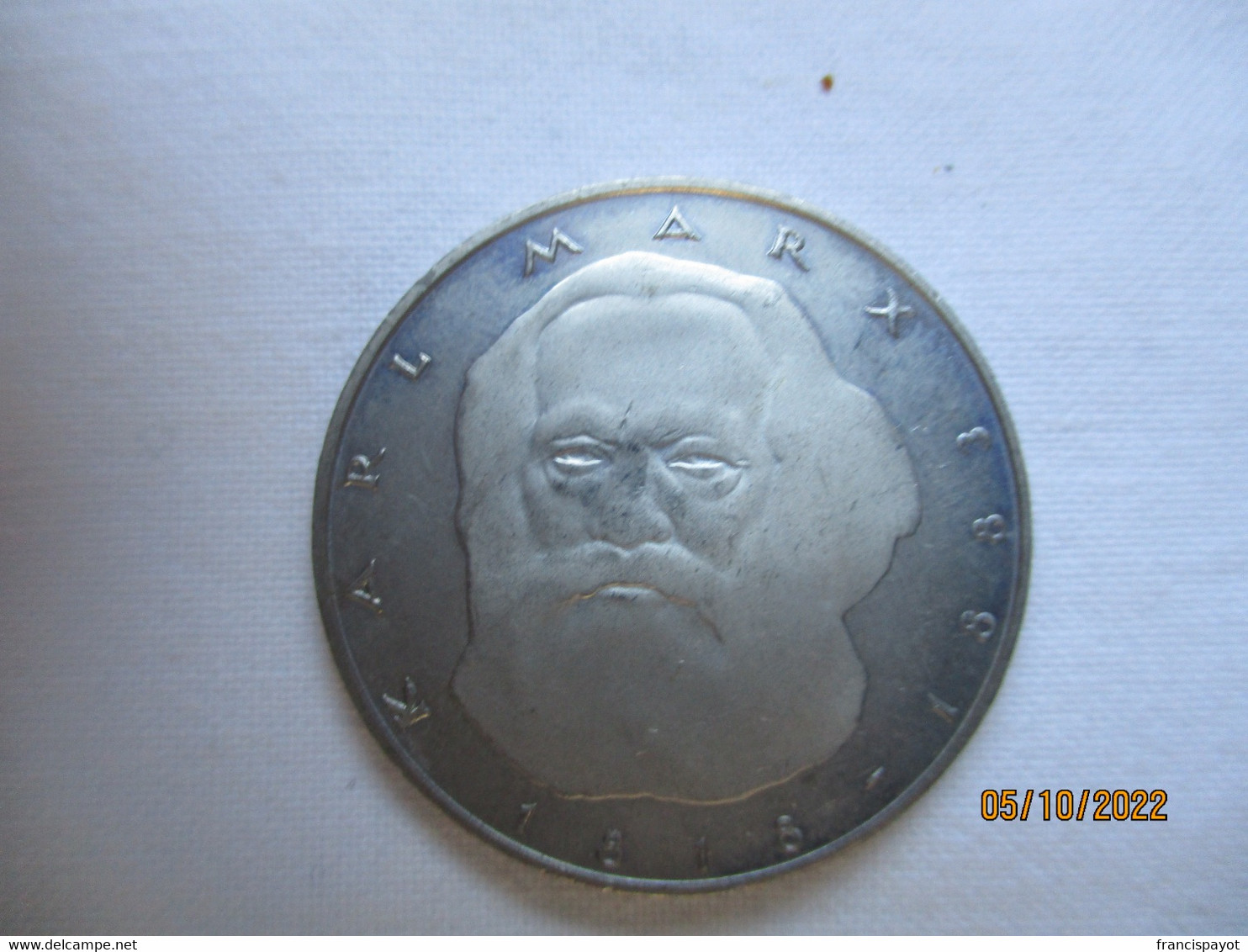 Allemagne 5 DM 1983 - Karl Marx - 5 Mark