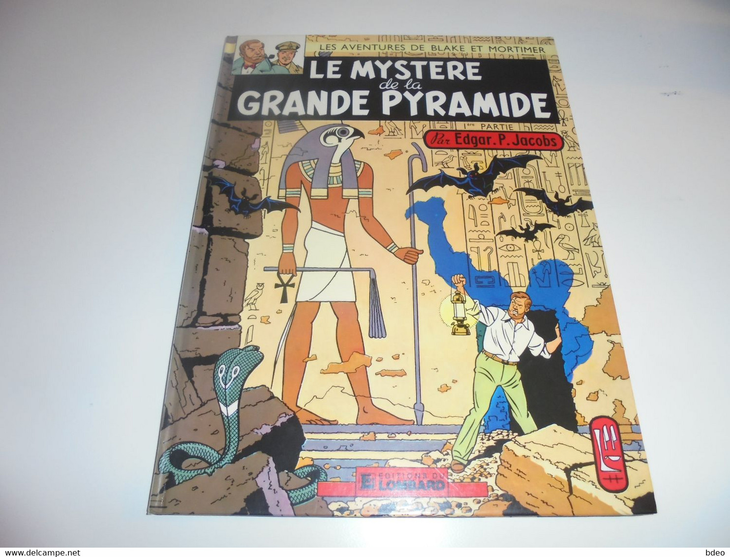 BLAKE ET MORTIMER/ LE MYSTERE DE LA GRANDE PYRAMIDE 1/ TBE/ 1982 - Blake Et Mortimer