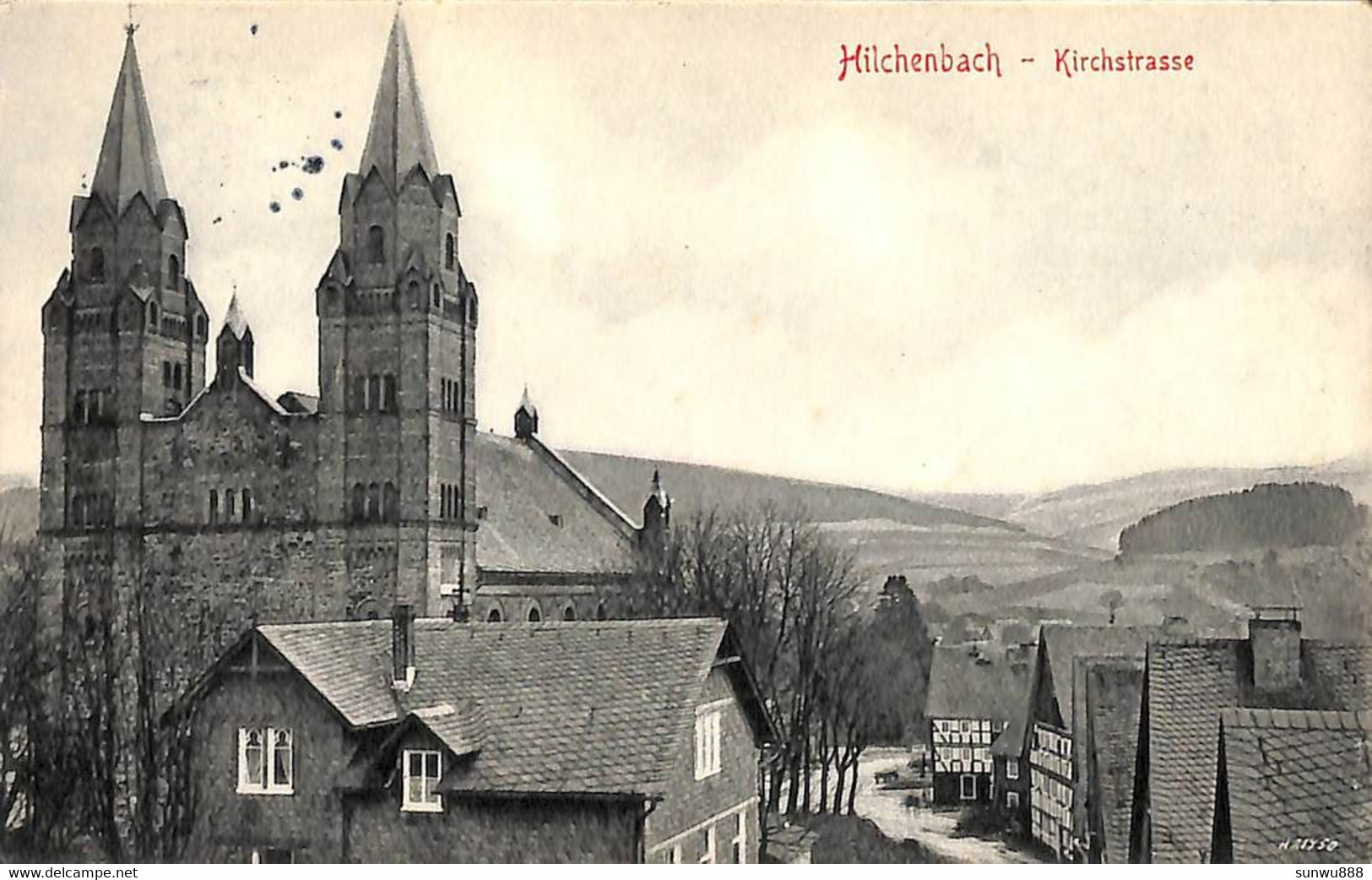 Hilchenbach - Kirschstrasse (Verlag Walter Wiegand) - Hilchenbach