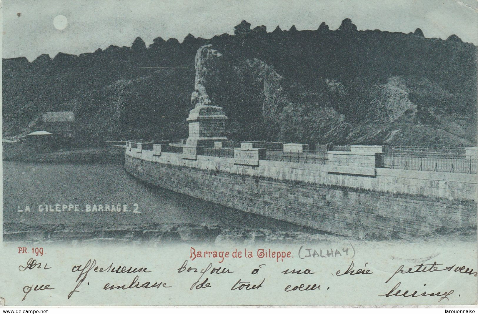 Belgique - Barrage De La Gileppe (carte Précurseur) - Gileppe (Barrage)