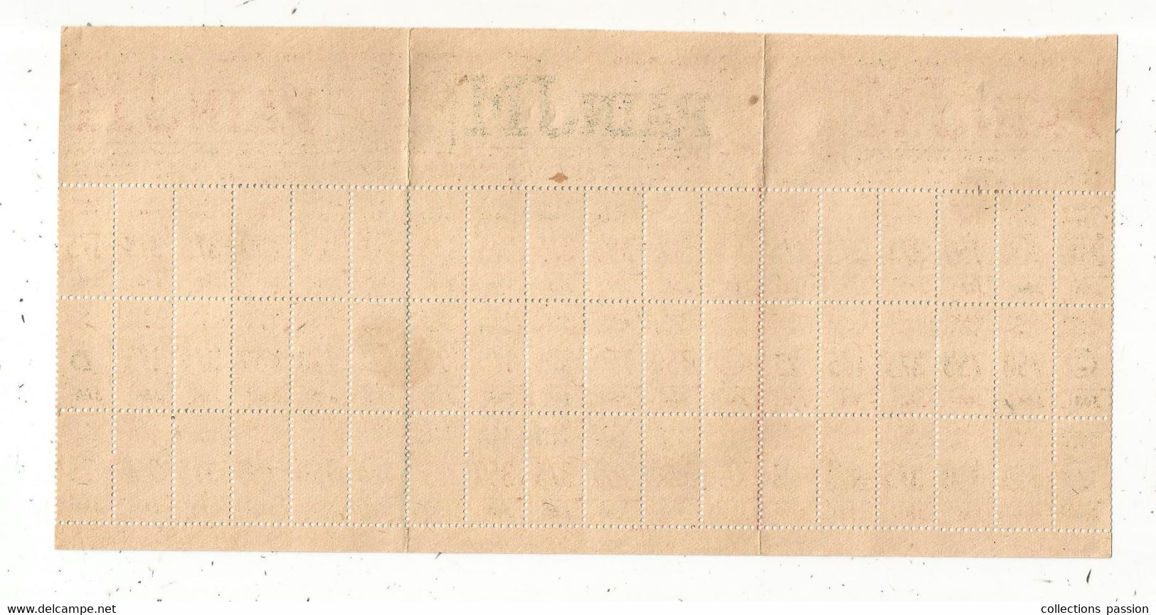 Titre 4686 , Carte De Ravitaillement Pain JM,1949 ,mairie De FOURCHAMBAULT, Nièvre, 2 Scans,  Frais Fr 1.75 E - Ohne Zuordnung