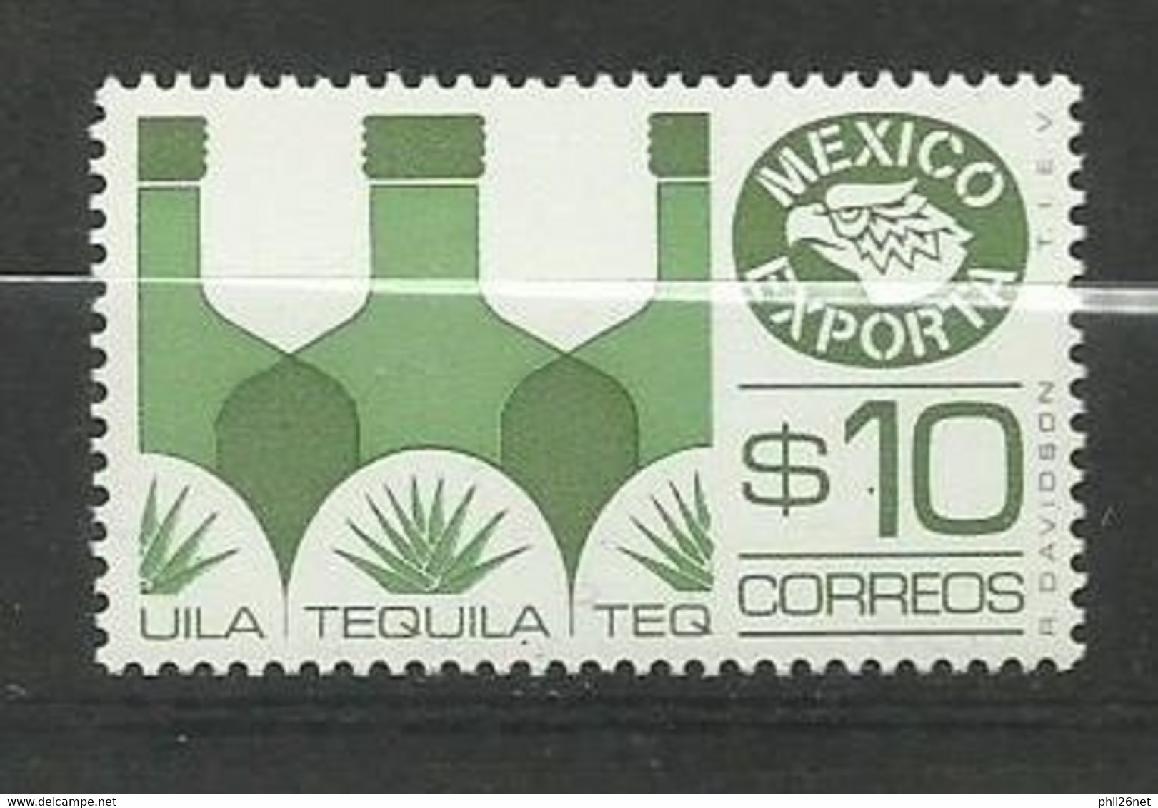 Mexique N° 887  Tequilla     Neuf * *   B/TB    Voir Scans          Soldé ! ! ! - Vinos Y Alcoholes