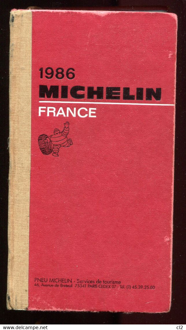 Guide MICHELIN FRANCE 1988 - Michelin-Führer
