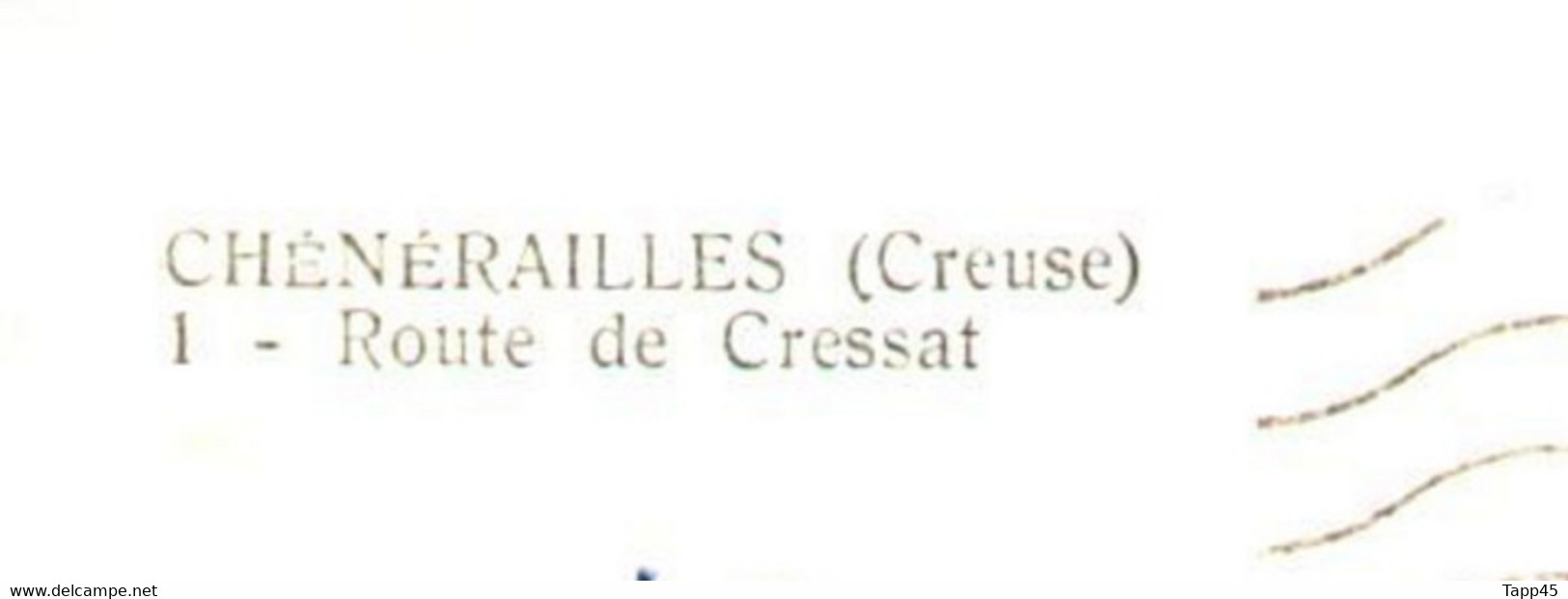 Creuse 23  >19.... >  Réf: C O 2) - Chenerailles