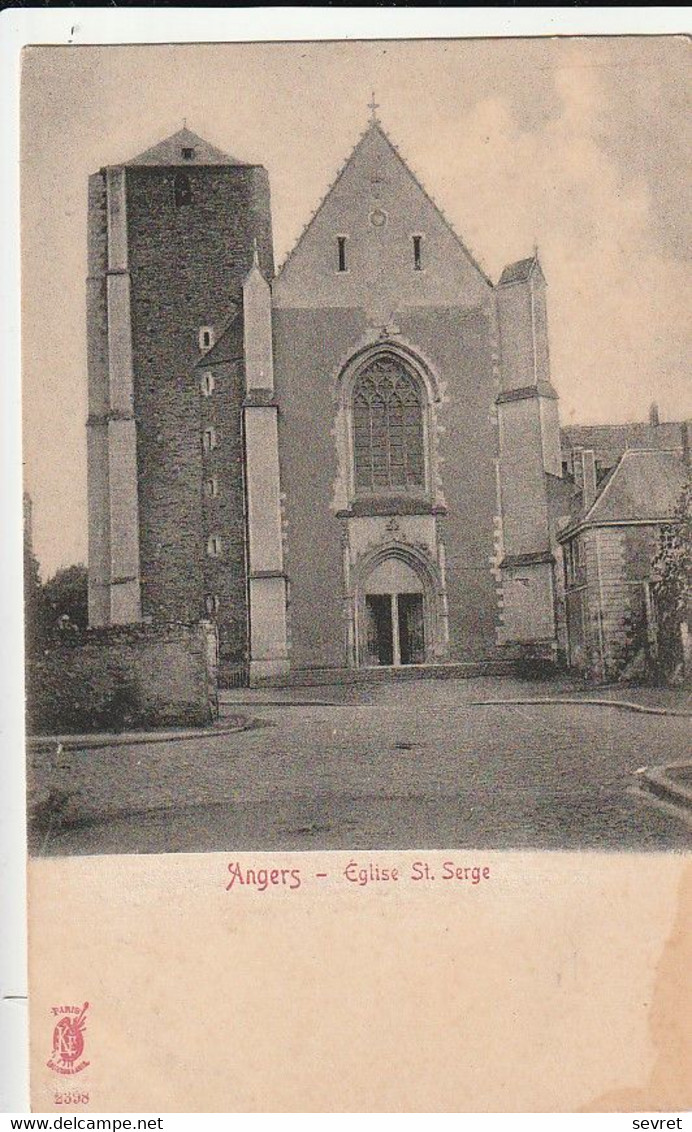 ANGERS. - Eglise St-Serge - Angers