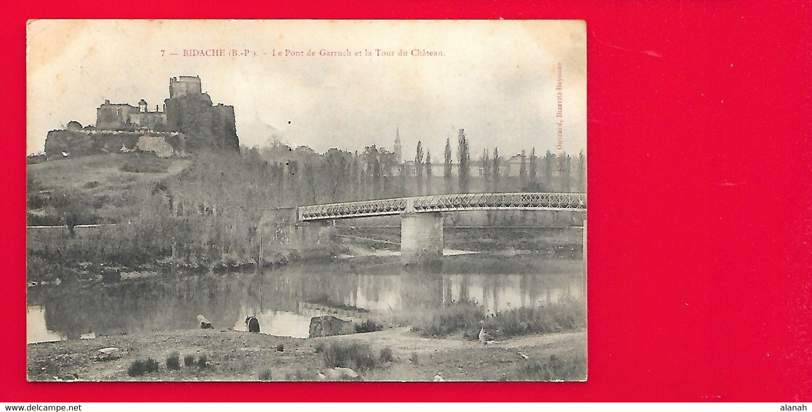 BIDACHE Le Pont De Garruch Et Tour Du Château (Ouvrard) Pyrénés Atlantiques (64) - Bidache