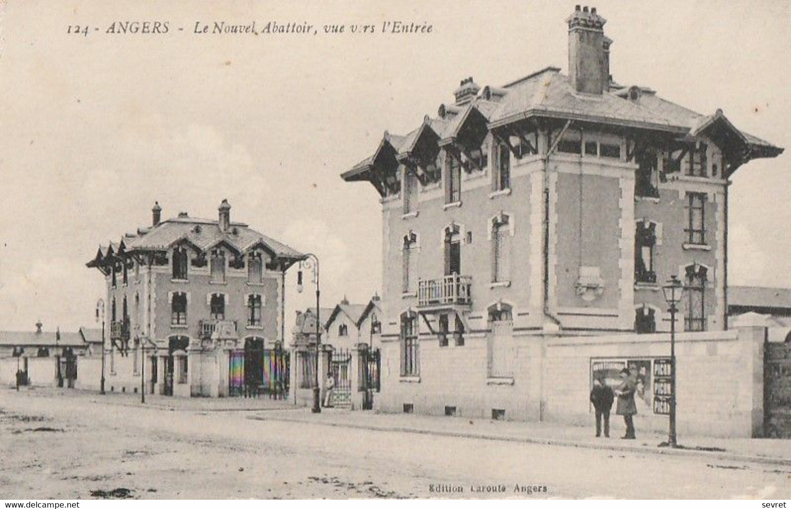 ANGERS. - Le Nouvel Abattoir, Vue Vers L'Entrée - Angers