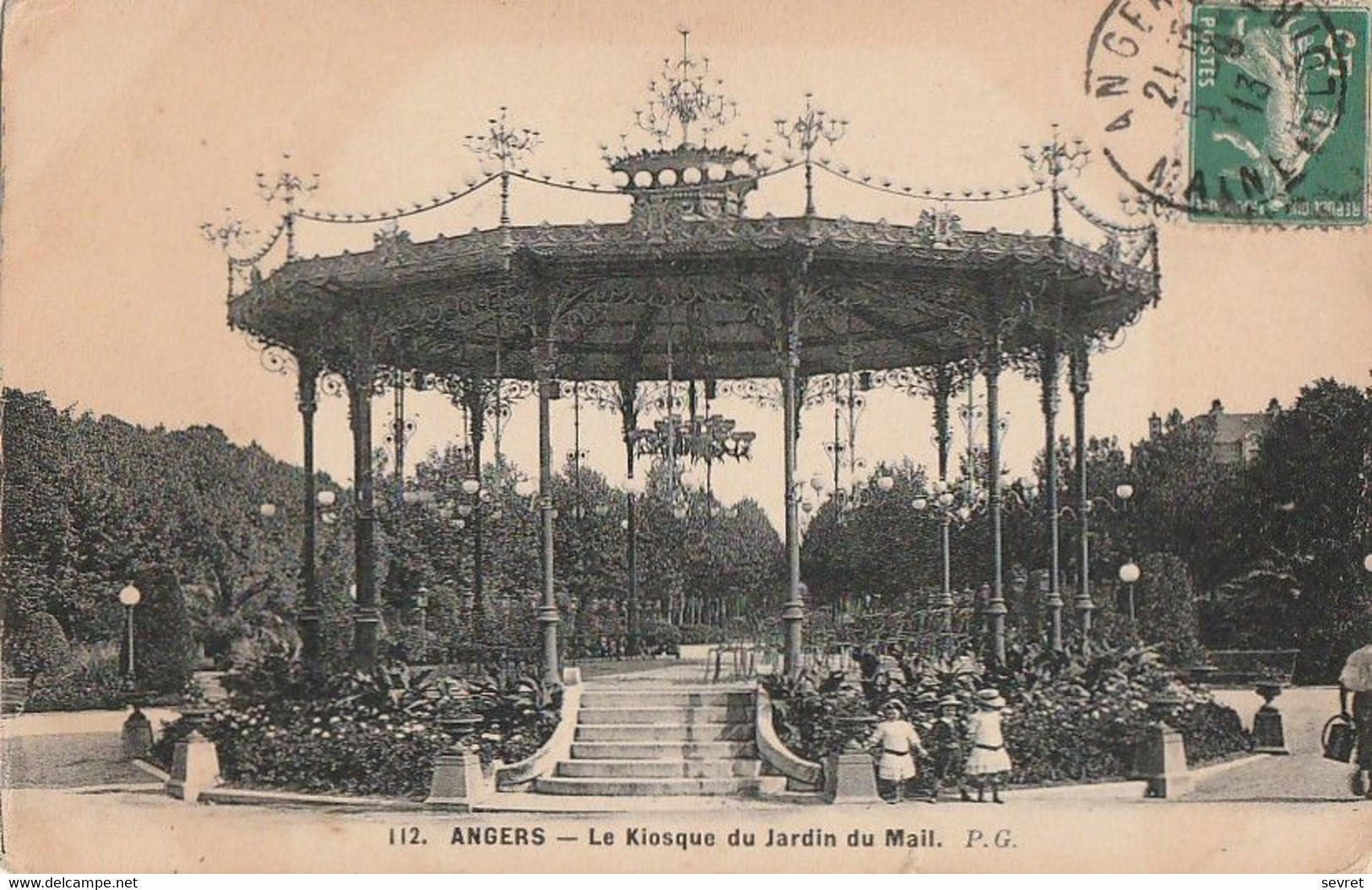 ANGERS. - Le  Kiosque Du Jardin Du Mail - Angers