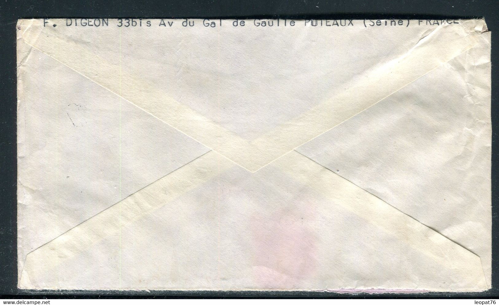 Ethiopie - Enveloppe De Addis Ababa Pour La France En 1953 - O 100 - Ethiopia