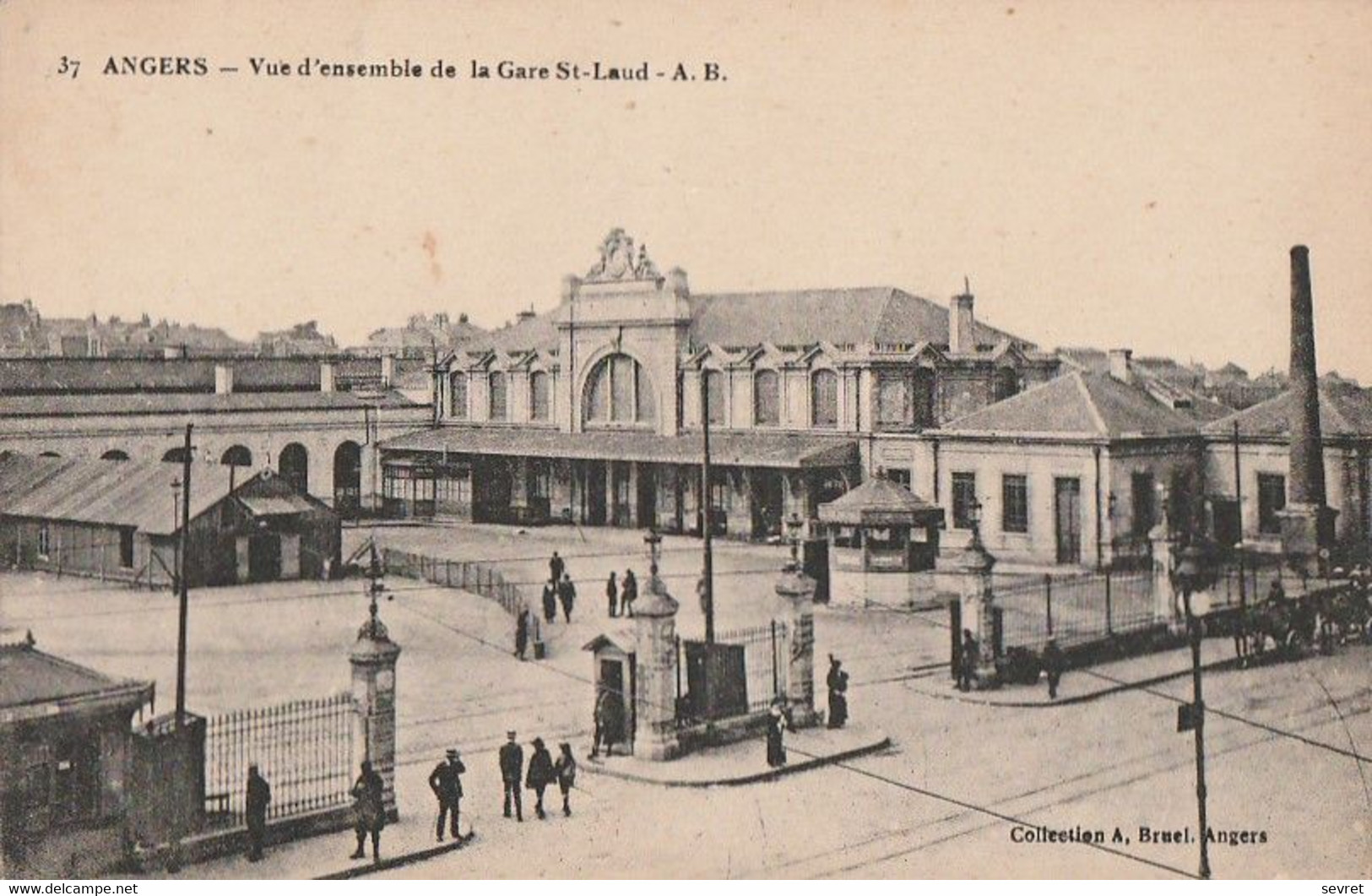 ANGERS. - Vue D'ensemble De La Gare St-Laud - Angers