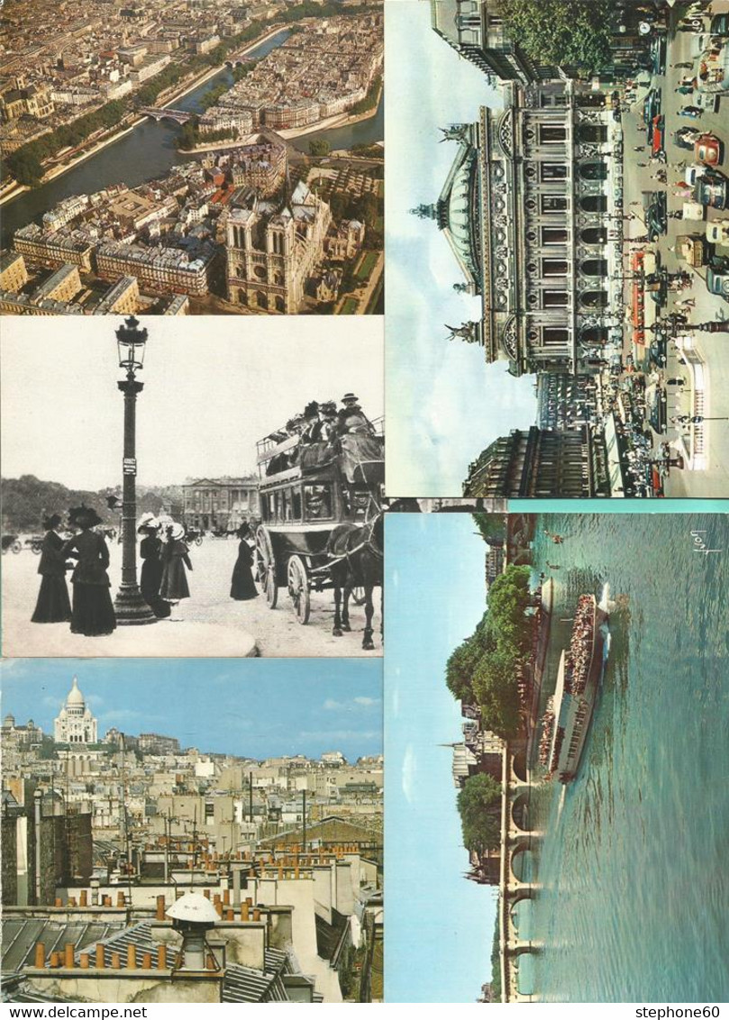 1lo - A570 PARIS - Gros Lot 1400 CPM  Quelques CPSM - - 500 Postcards Min.