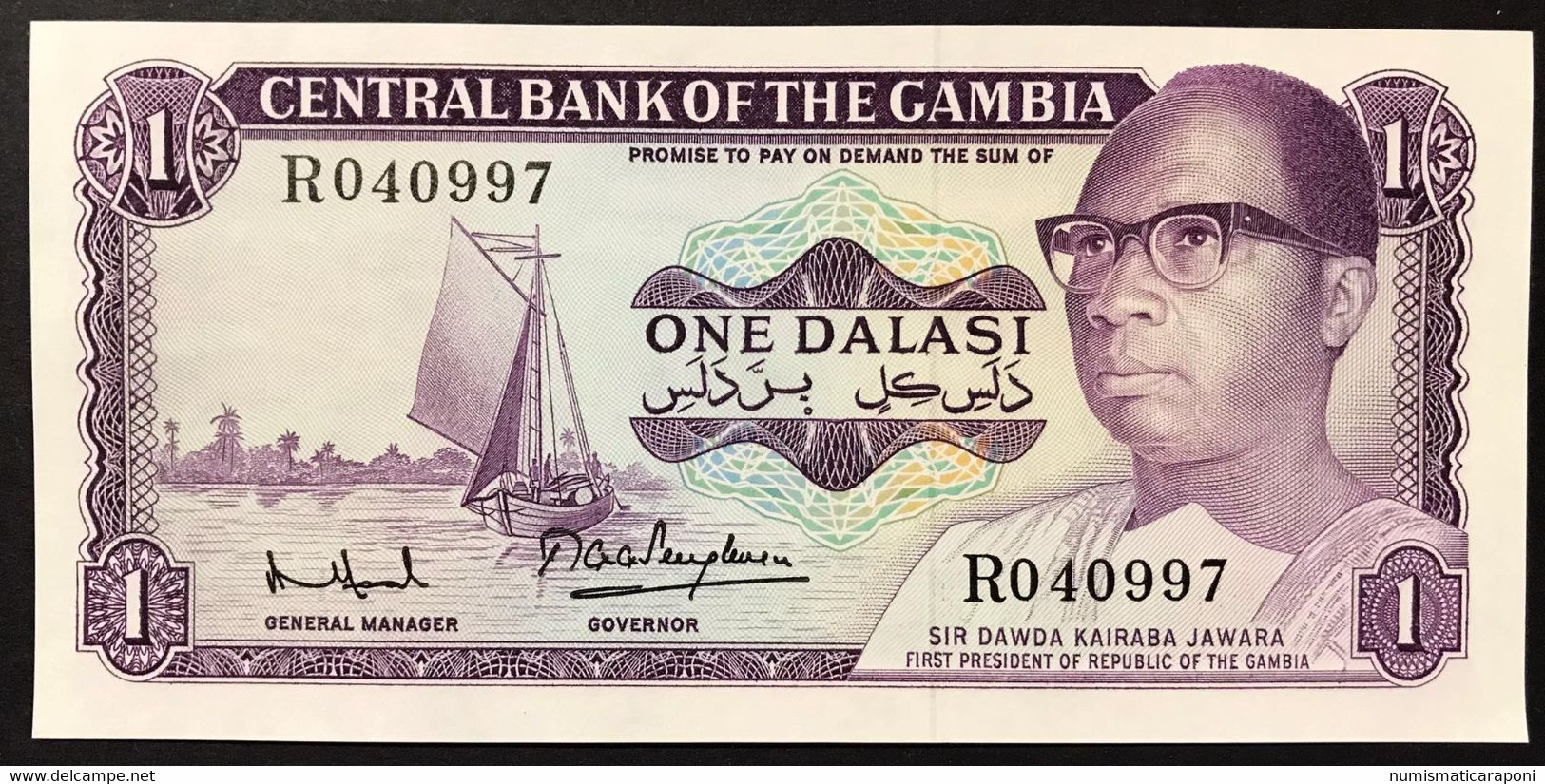 GAMBIA 1 DALASI   Sup/fds LOTTO.2863 - Gambia