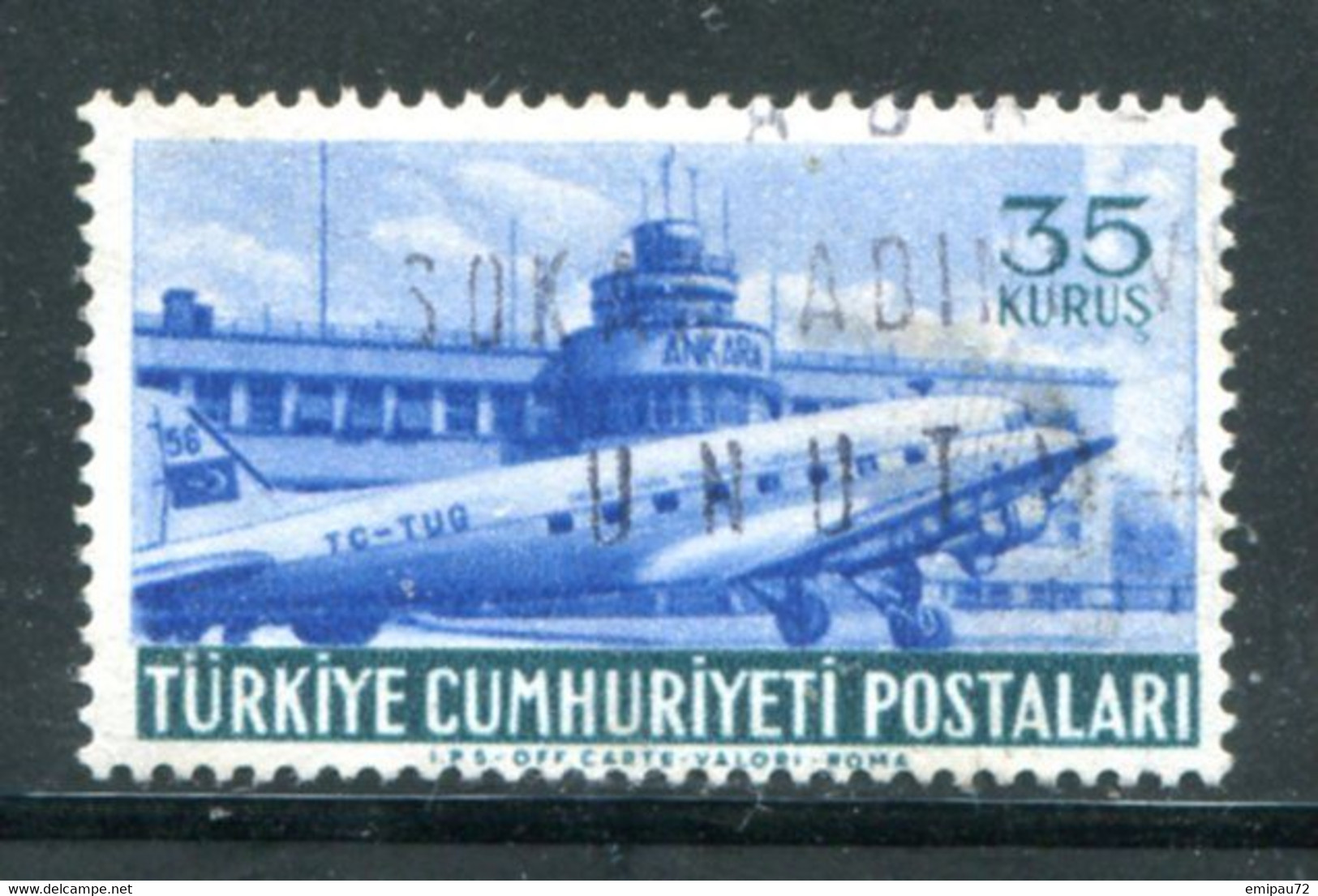 TURQUIE- P.A Y&T N°30- Oblitéré - Poste Aérienne