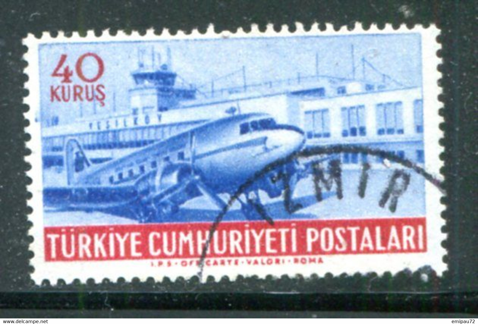 TURQUIE- P.A Y&T N°31- Oblitéré - Airmail