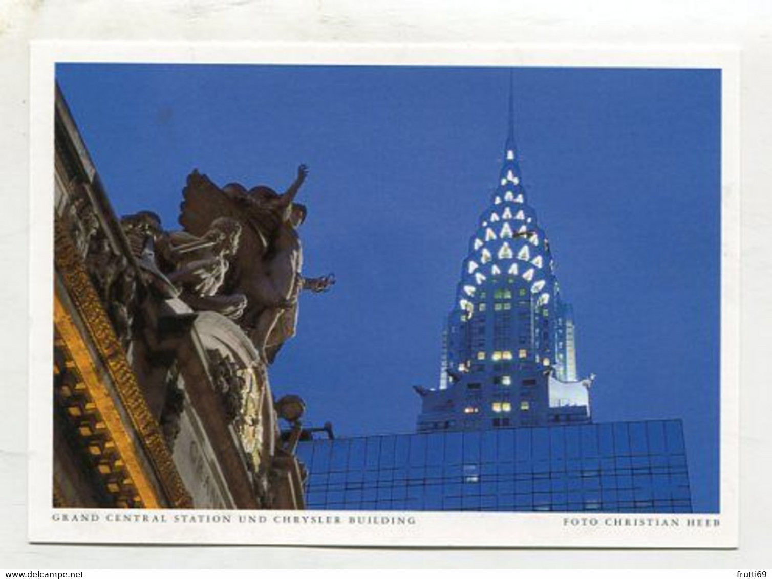 AK 080453 USA - New York City - Grand Central Station Ind Chrysler Building - Transports