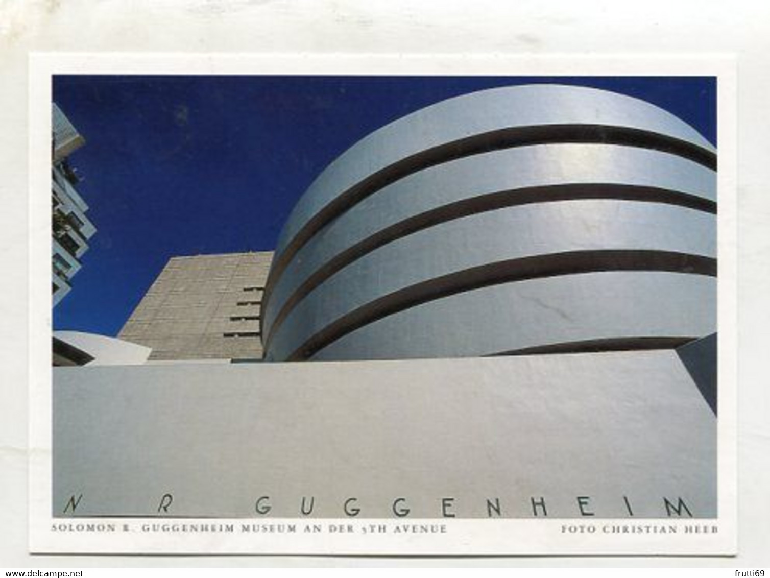 AK 080461 USA - New York City - Solomon & Guggenheim Museum An Der 5th Avenue - Museums