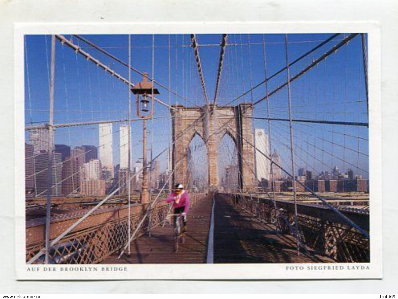 AK 080467 USA - New York City - Auf Der Brooklyn Bridge - Ponts & Tunnels