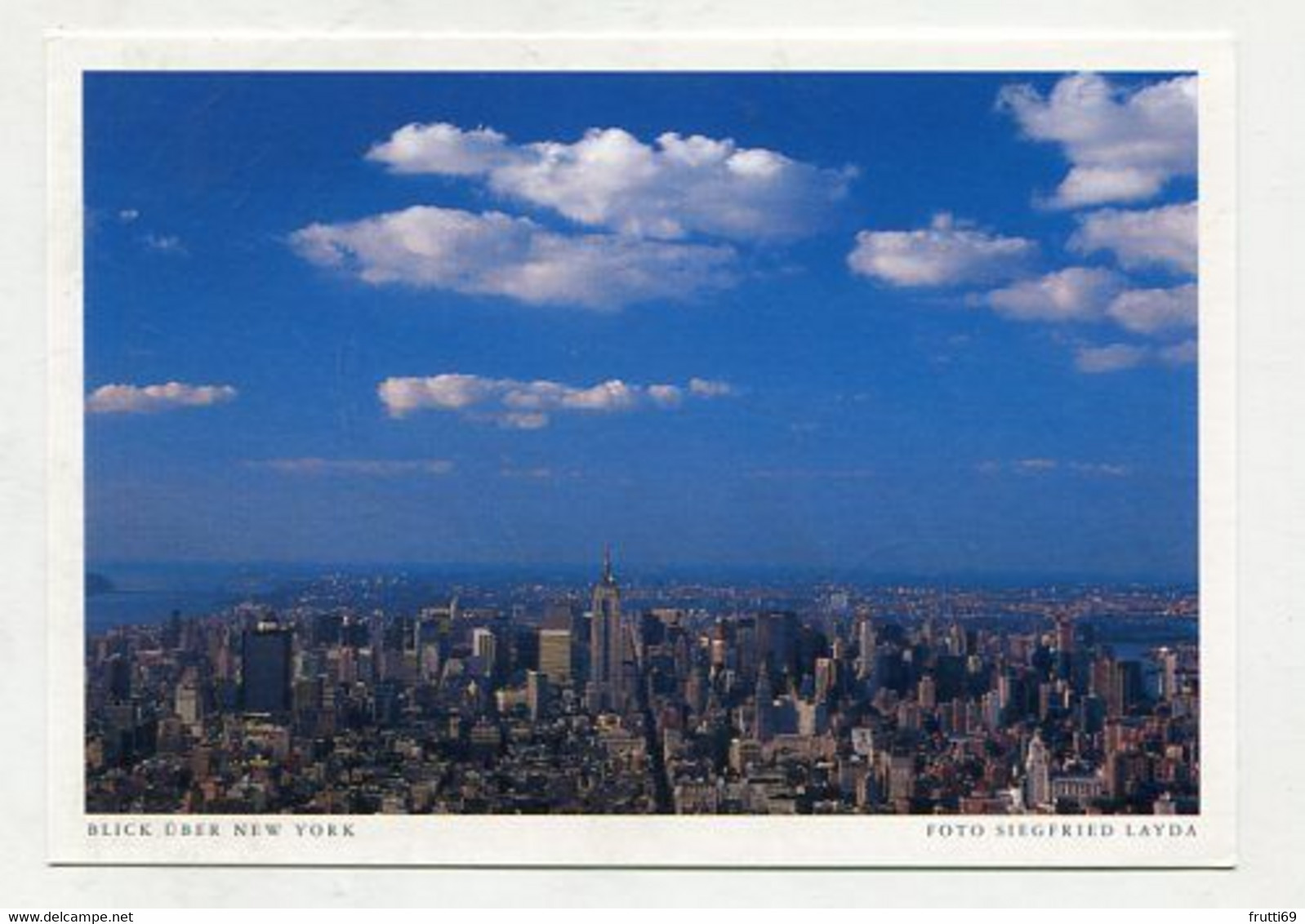 AK 080468 USA - New York City - Blick über New York - Tarjetas Panorámicas