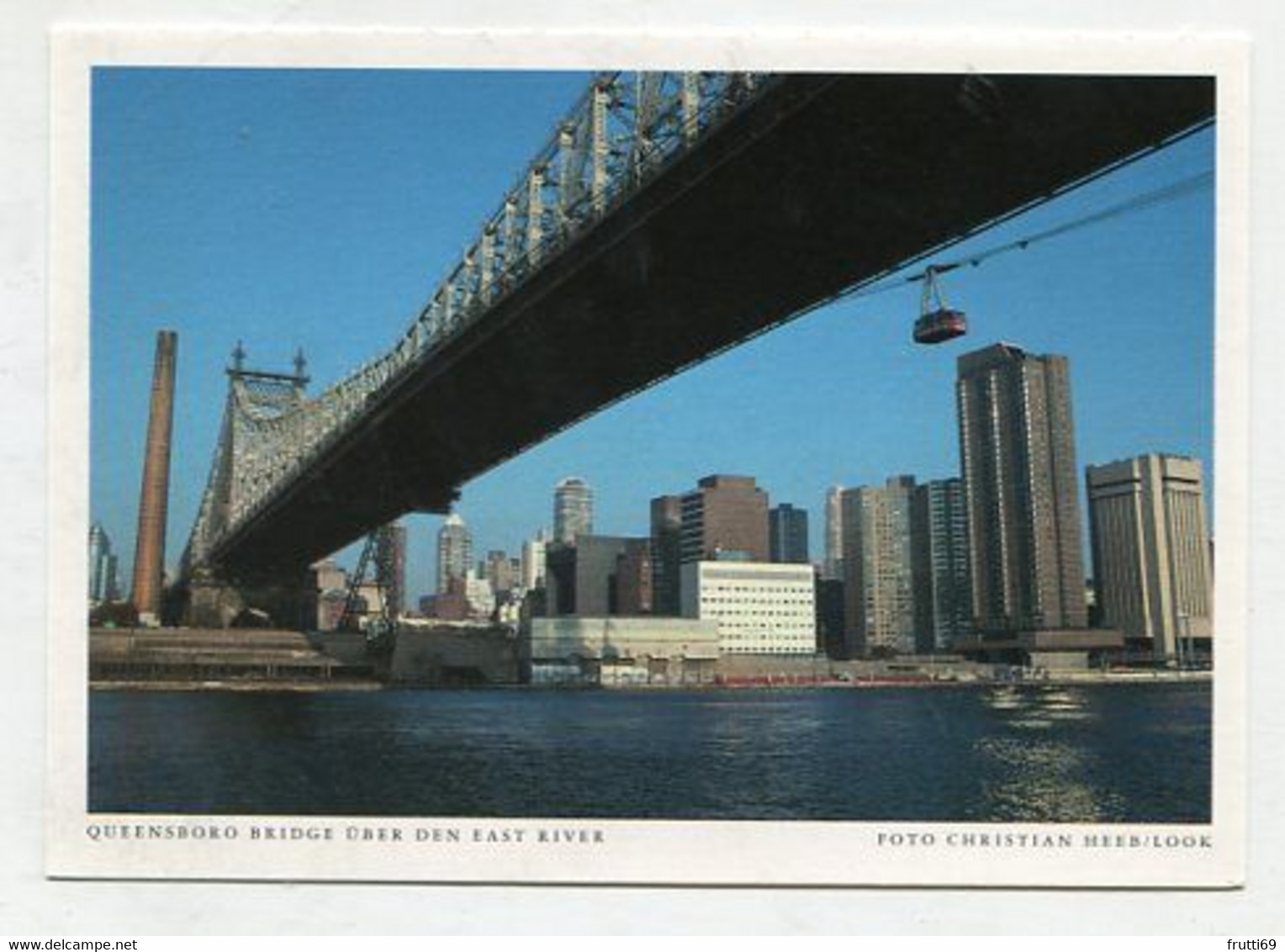 AK 080486 USA - New York City - Queensboro Bridge über Den East River - Puentes Y Túneles