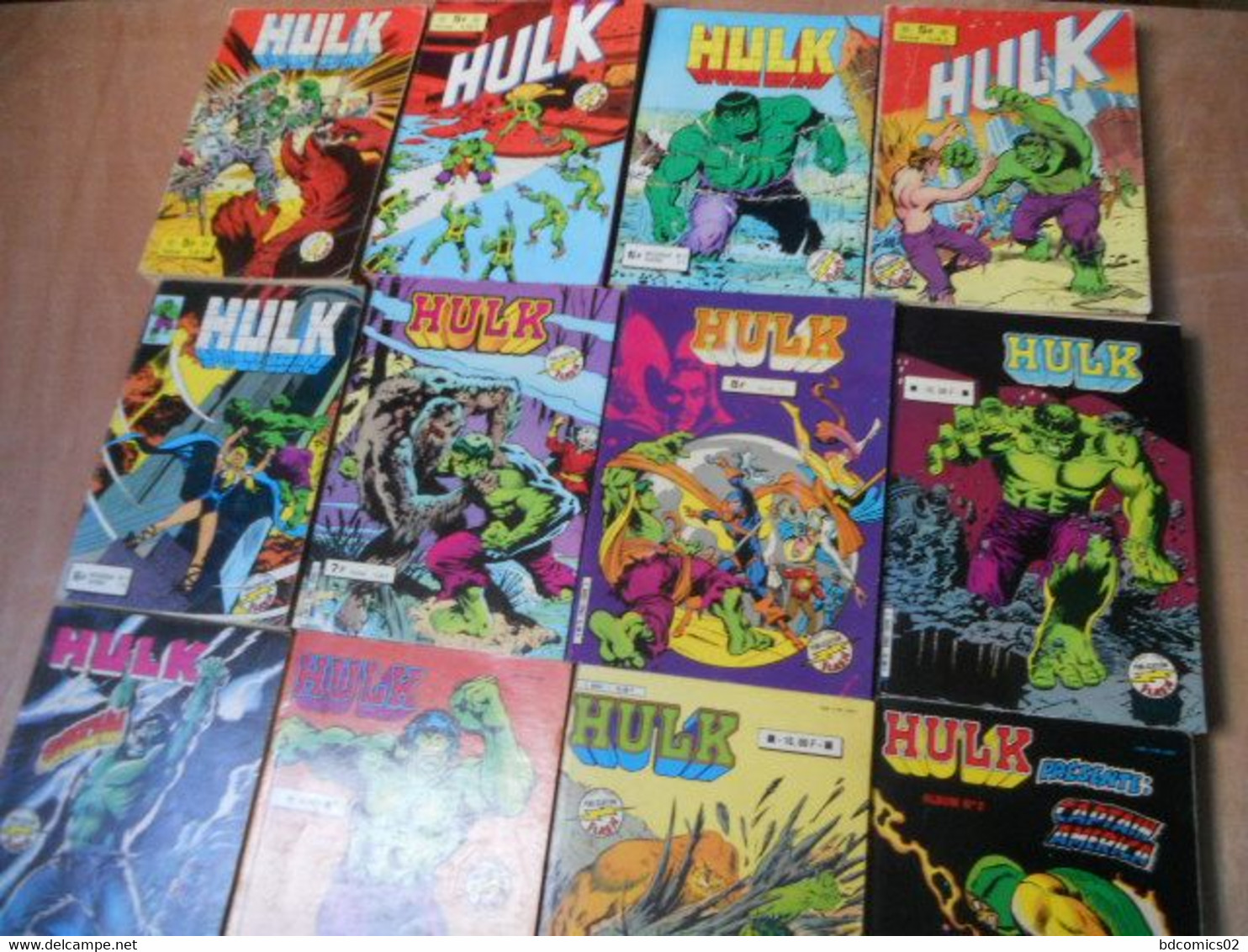 Hulk Aredit Pocket Recueil Lot De 12 Bd  Du 1 Au 29 - Wholesale, Bulk Lots