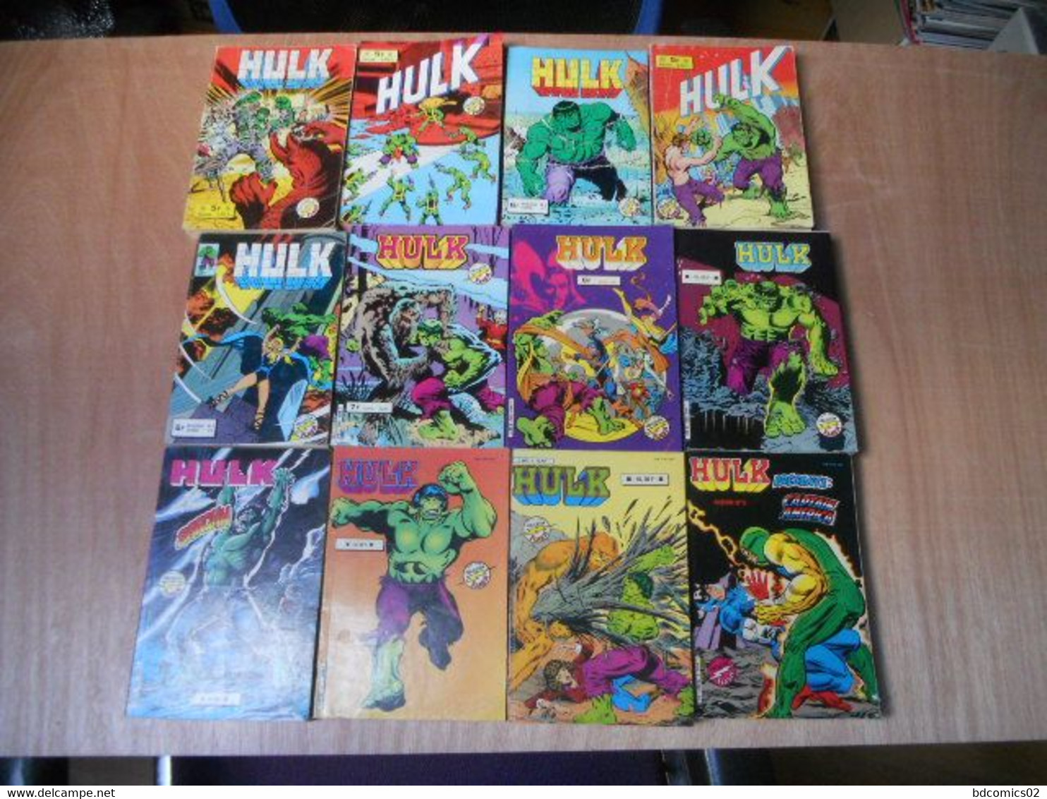 Hulk Aredit Pocket Recueil Lot De 12 Bd  Du 1 Au 29 - Wholesale, Bulk Lots