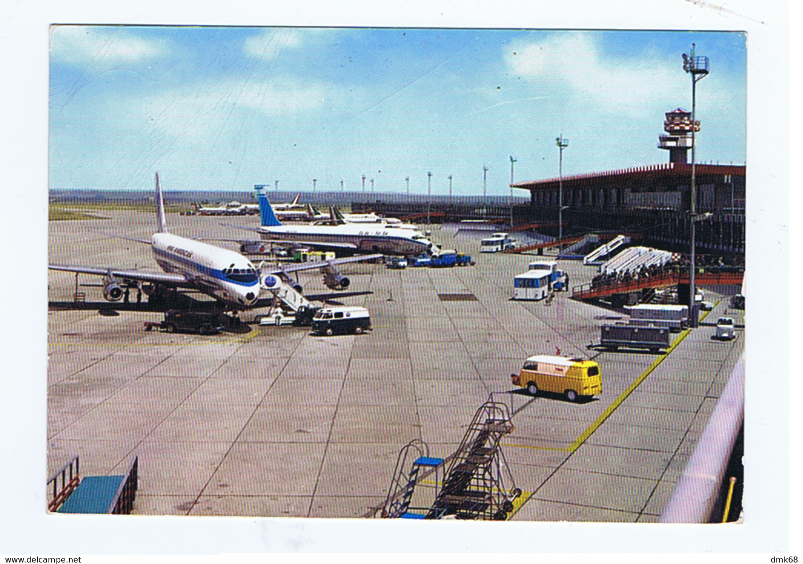 FIUMICINO ( ROMA ) AIRPORT / AEROPORTO INTERNAZIONALE LEONARDO DA VINCI - ED. BELVEDERE - SPEDITA 1964 (12188) - Fiumicino