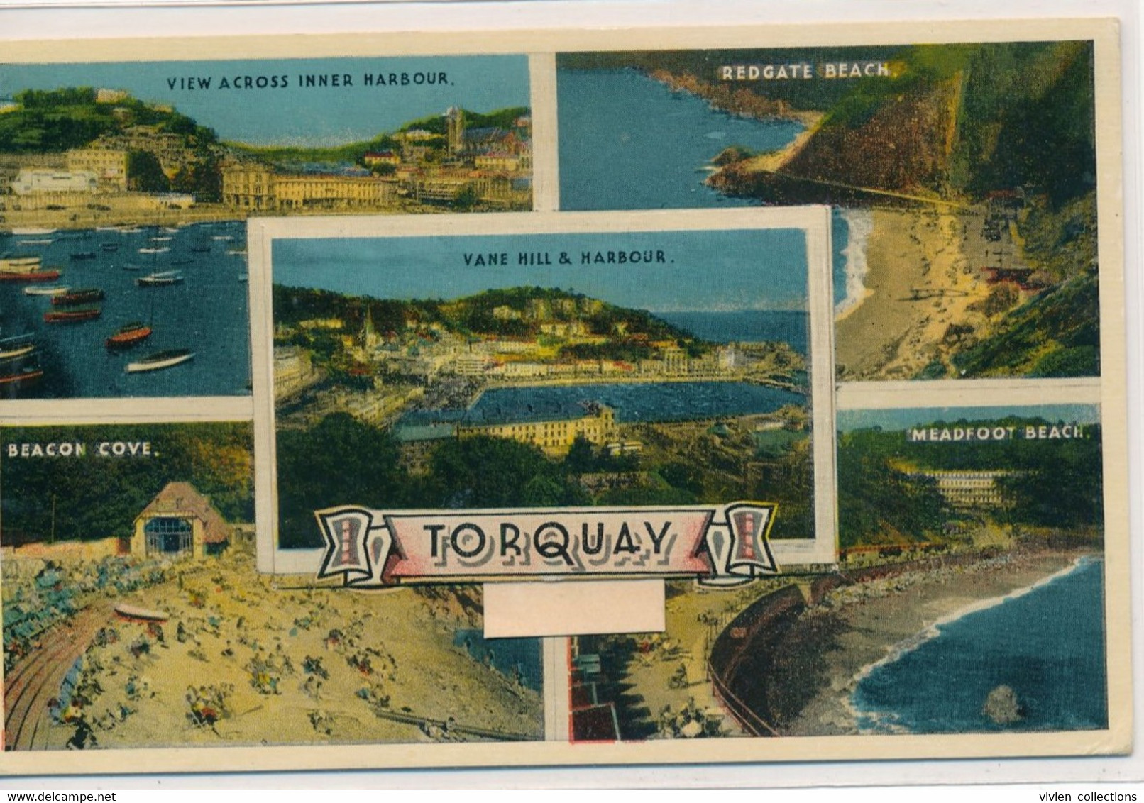 Carte A Système Royaume Uni Torquay Devon - Torquay